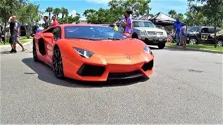 Lamborghini Aventador LaFerrari Pagani Huayra drive by The World's Best Supercars Compilation