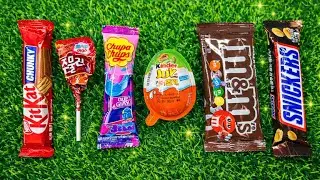 ASMR Candy Crinkle Sounds | Kinder Surprise, Snickers, Chupa Chups 🍭