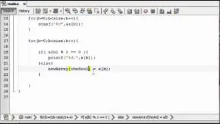 Intermediate C Tutorial   5   ODD and EVEN using FOR