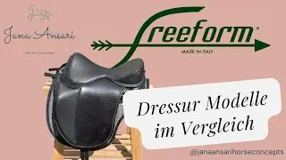 Freeform Elite und Freeform Dressage baumlose Dressursättel im Vergleich