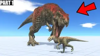 T-REX vs ALL UNITS | T-REX vs EVERY UNIT (Part 1) Dinosaur game, Godzilla, King Kong GORO THE GIANT