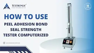 Latest Peel Adhesion Bond Seal Strength Tester Computerized Model
