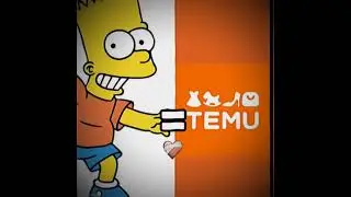Bart de temu XD me encanta el funk de patata #parati #5+5 #patat&aacute; #funk #bart #temu #=