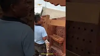 Assembly wooden frame house for ancestral house