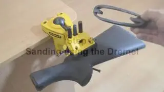 Cutting the Hogue Stock for Shotguns