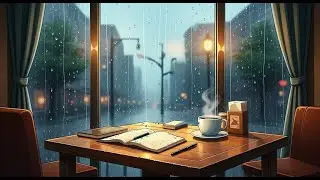 Rainy Cafe Lofi &ndash; Relaxing Beats to Read, Study & Chill  | Noctis Flow☕🌧️.