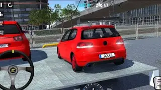 MİNİ-CAR NEW VW GOLF DRIVING-PARKING  LEVEL 17 PARKOUR 3D 🅿️| CAR PARKING
