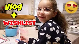 VLOG - C'EST les VACANCES ! WISHLIST des FILLES