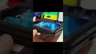 OPPO Find N2 Flip phones black color hands-on #shorts #oppofindn2flip