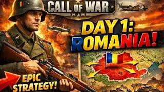 Call of War. День 1: Эпическая военная стратегия Румынии!