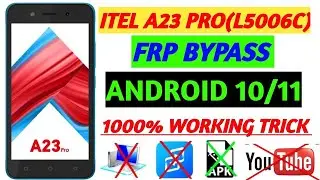 itel L5006c frp bypass