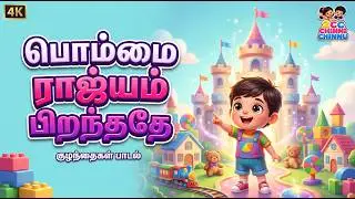 பொம்மை ராஜ்யம் | Toy Kingdom | Kids Song | Nursery Rhymes | Chinni Chinnu Kindergarten#BabySongs