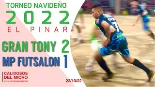 MP FUTSALON 1 - 2 EL GRAN TONY | Resumen Fecha 4 del Torneo el Pinar Navide&ntilde;o 2022