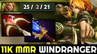 How 11K MMR Destroys Enemies with Windranger &mdash; EPILEPTICK1D Insane Plays 7.28 Dota 2
