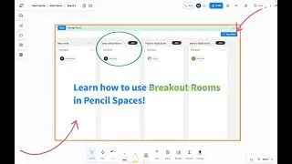 How to use Breakout Rooms in Pencil Spaces | Pencil Spaces Tutorials