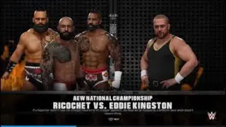 FCL Presents AEW Collision Eddie Kingston (c) vs. Richocet AEW National Championship 01/03/2026