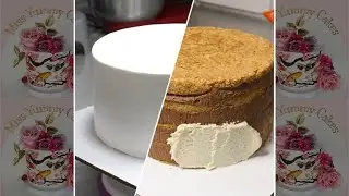 Fondant Basics - Cover and Sharp Edges on a round cake!