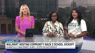 Southern Belle Tea Group & Chantilly Walmart host community Back to School Kickout
