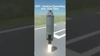 KSP - GasCan Folding Rocket #foryou #ksp #memes #kerbalspaceprogram #gaming #fyp #fypシ゚viral