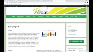Pagina aanpassen met SiteOrigin pagebuilder