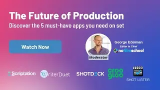 The Future of Production: Discover the 5 must-have apps you need on set
