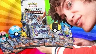Opening a Pokemon Burning Shadows Booster Box!