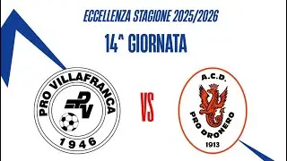 VILLANS 1-0 Pro Dronero (HIGHLIGHTS) 14^ Giornata Eccellenza Girone B (Piemonte)