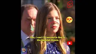 Infanta Sofia Takes Princess Leonor's Position😱🥺