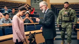 They Mocked The Girl And Her German Shepherd, Not Believing Her&mdash;Until a Navy SEAL K9 Walked In