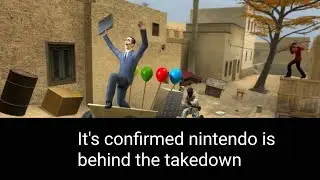 nintendo did takedown all the gmod content