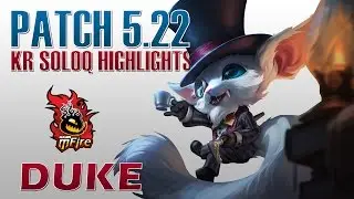 NJF Duke - Gnar Top Lane - KR SoloQ Highlights