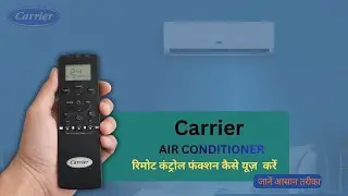 Carrier Inverter AC Remote Demo in Hindi | Complete Guide | Raza Refrigeration