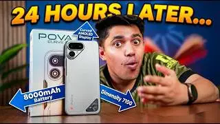 Tecno POVA Curve 2 24 Hour Real Life Review | Battery, Heating & 144Hz Test