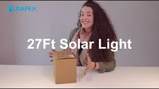 27ft solar light unboxing video