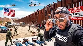 i entered the U.S-Mexico border wall… see what America is doing