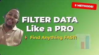 Filter Data in Excel Like a Pro ⚡ 5 Methods Every Beginner NEEDS (2026)