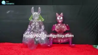 inflatable cartoon girl with sph(hole),can be custom