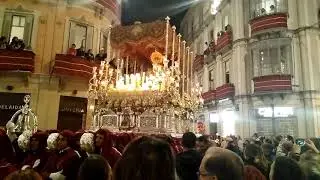 María de la O, gitanos, doble curva semana santa Málaga 2018