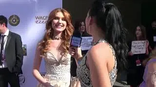 Serena Laurel red carpet interview on Oscar's Sunday
