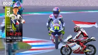 MARIO AJI DIPOSISI INI HASIL KUALIFIKASI MOTO3 ASSEN BELANDA