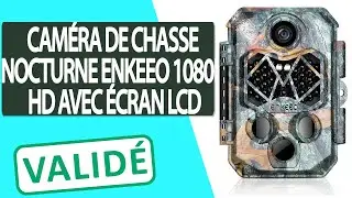 Avis Cam&eacute;ra de chasse Nocturne 1080P HD avec &eacute;cran LCD ENKEEO