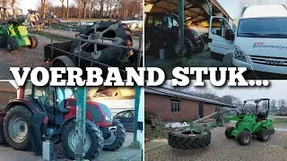 VOERBAND afgebroken en VALTRA start niet... | Boer Gerrit vlogt