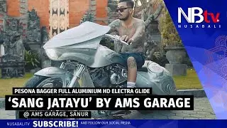 SANG JATAYU by AMS Garage, Pesona Bagger Full Aluminium Harley Davidson Electra Glide