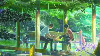 1 Hour Relaxing Garden of Words Soundtrack &ndash; Beautiful Anime Music