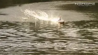 VO152 Vintage Outboard Racing Boat 