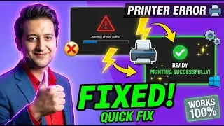 [Fixed] Collecting Printer Status Error