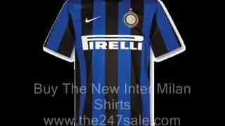 Inter Milan Home & Away Football Shirts 2010-12