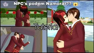 👉🏻 Como Fazer os NPC's Se Beijarem!🔥 🔥😱 🌺 Sakura School Simulator