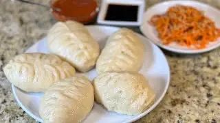 #Вкуснейшие #Корейские пигоди на пару, #пирожки на пару, delicious Korean #steamed pigodi
