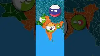 Pakistan & India friendship vs russia🤣😂#short #countryballs #shortvideos #shortsfeed #youtubeshorts